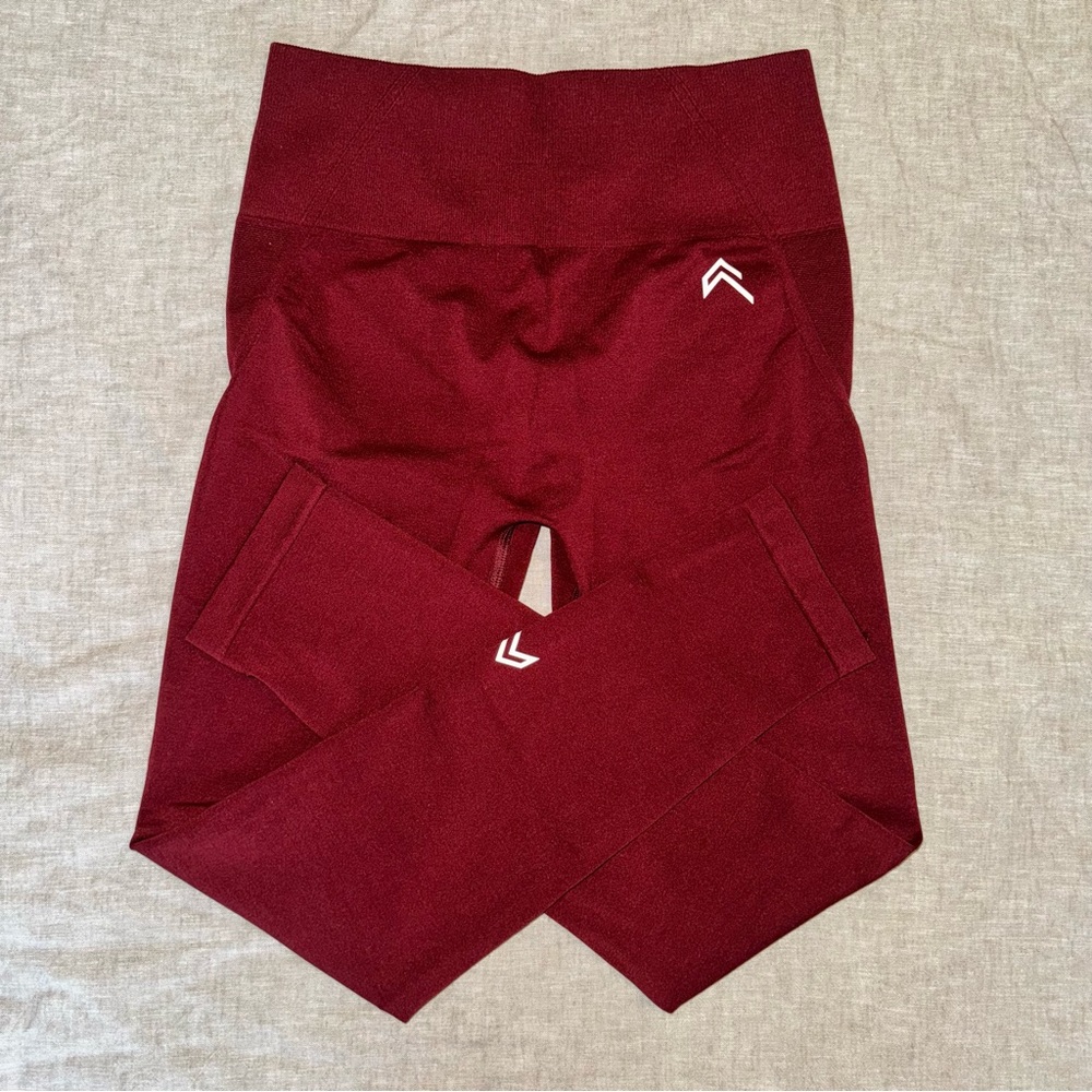 Oner Active Effortless Seamless Leggings - Rosewood - Size M